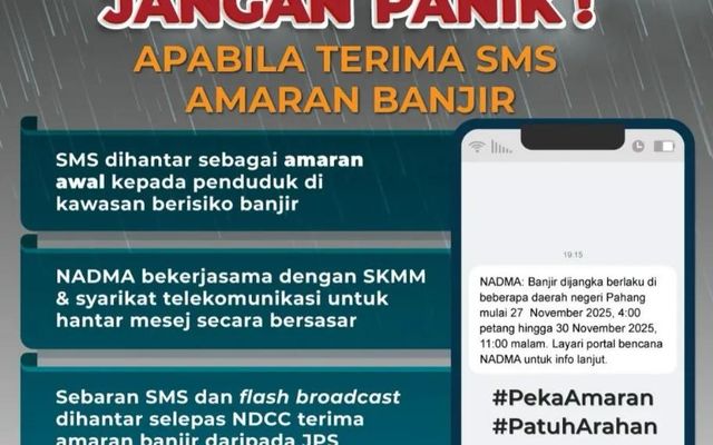 MESEJ AMARAN BANJIR
