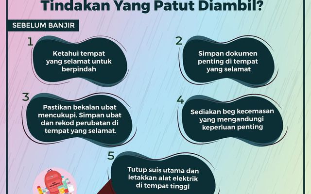 TINDAKAN SEBELUM BANJIR