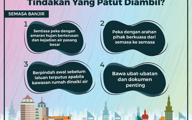 TINDAKAN SEMASA BANJIR