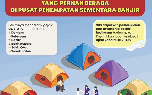 PESANAN DI PUSAT PENEMPATAN SEMENTARA BANJIR