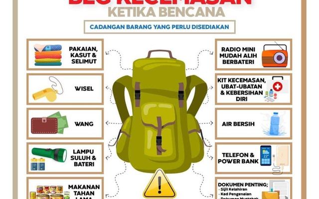 BEG KECEMASAN BANJIR